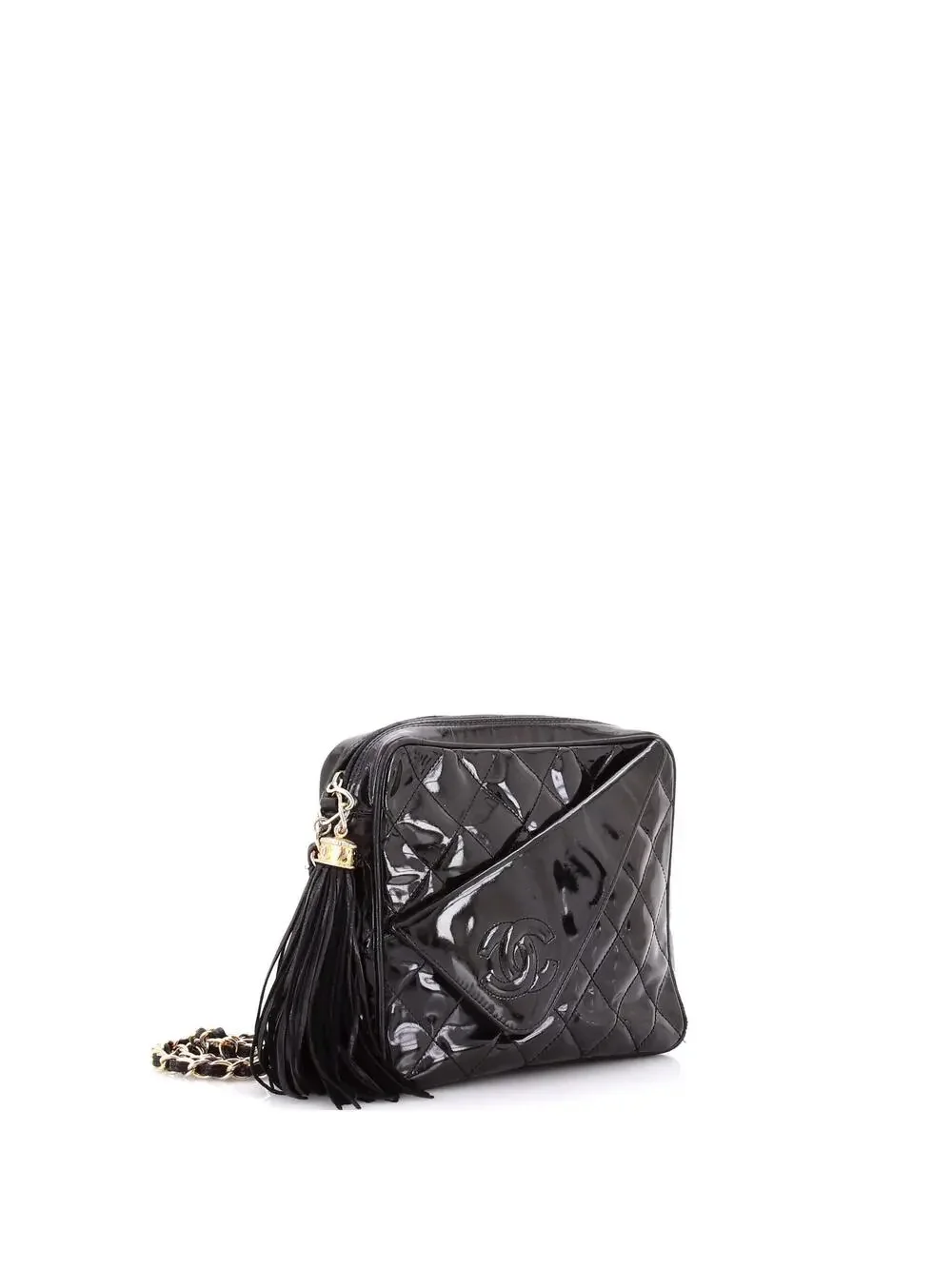 Chanel Vintage Camera Tassel Bag #239977C18B